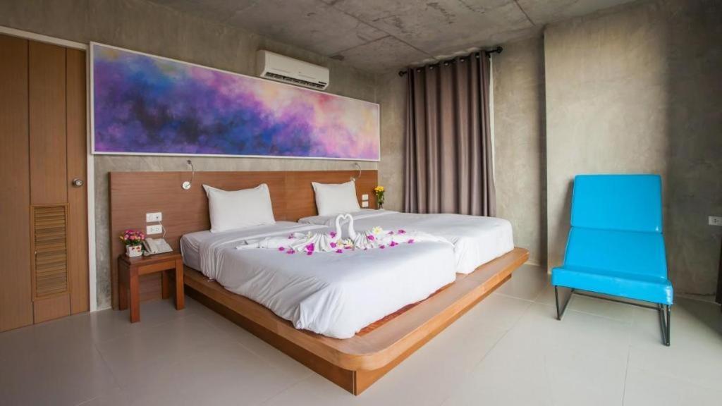 B2 Sea View Pattaya Boutique & Budget Hotel На Джомтьен Экстерьер фото