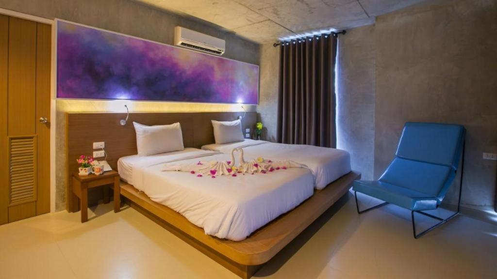 B2 Sea View Pattaya Boutique & Budget Hotel На Джомтьен Экстерьер фото