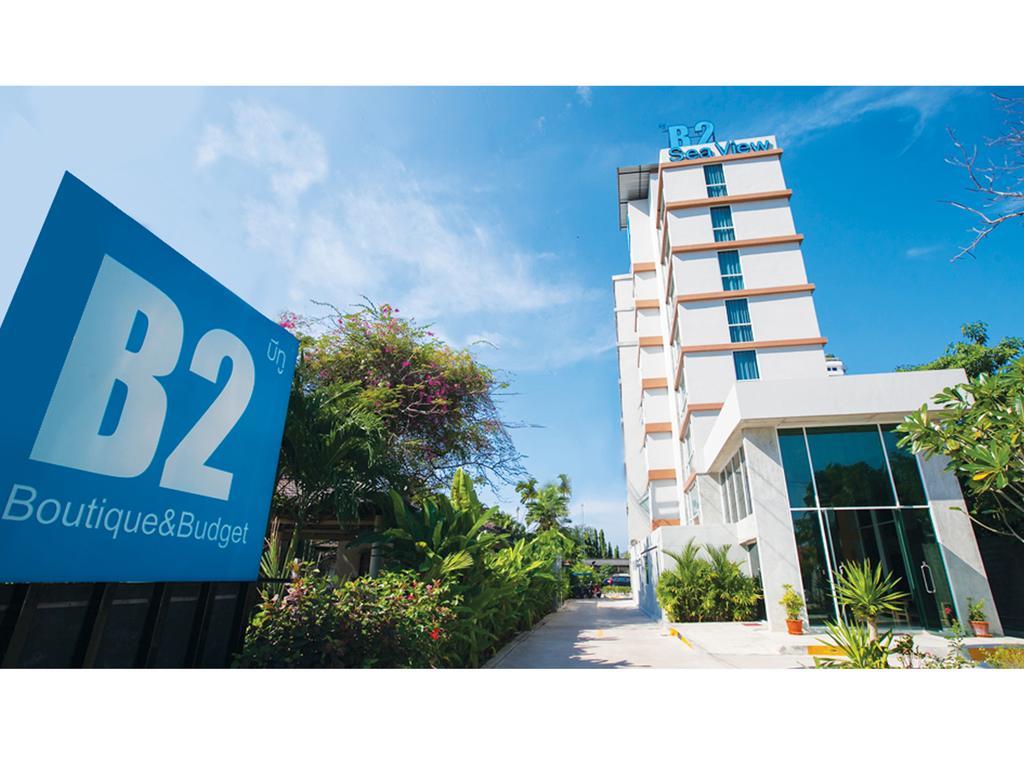 B2 Sea View Pattaya Boutique & Budget Hotel На Джомтьен Экстерьер фото